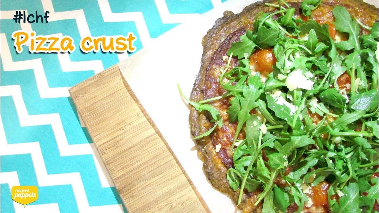 LCHF The best Pizza Crust - #glutenfree #nutfree #keto #lowcarb
