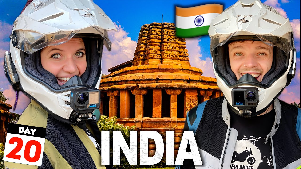 20🇮🇳 Riding to Karnataka’s Oldest Temple 😮 Aihole & Pattadakal