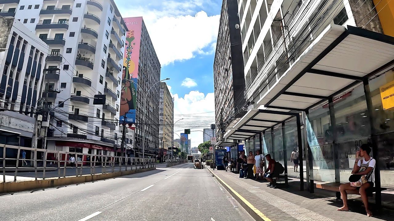RECIFE ESTÁ ASSIM CENTRO COMERCIAL CONDE DA BOA VISTA DERBY DIA 23 FEVEREIRO 2024