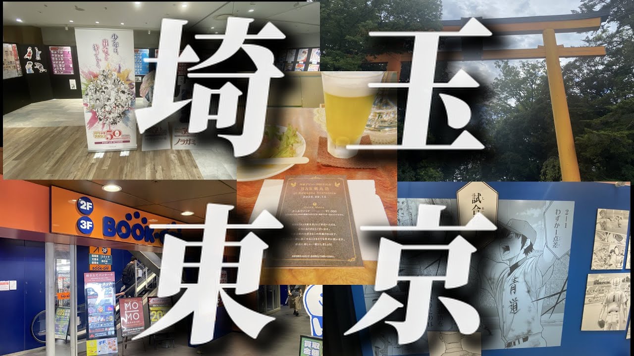【爆買い】埼玉&rarr;東京2日間でイベント5つハシゴしたら財布がヤバいことに・・・【Vlog】
