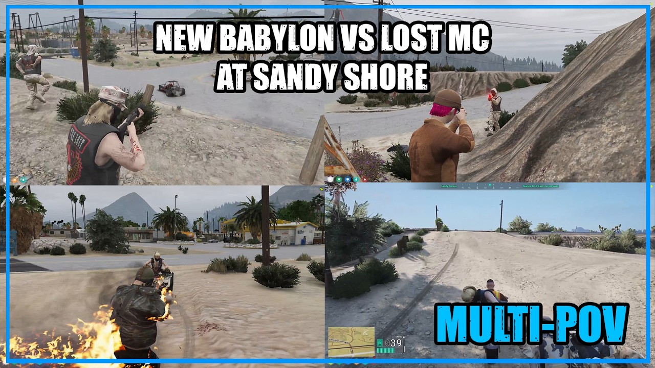 Новый Вавилон захватил территорию LostMC | Nopixel GTARP