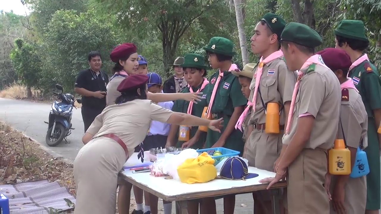 กองลูกเสือโรงเรียนอุบลปัญญานุกูล เข้าค่าย
