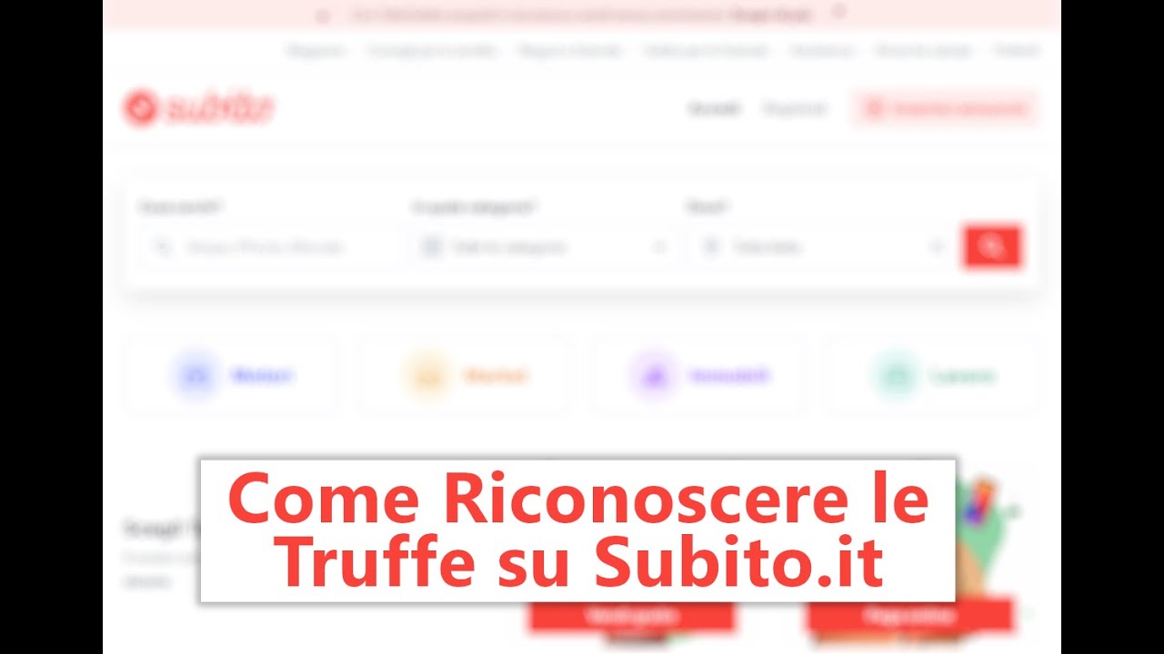 Come riconoscere le truffe su Subito.it (le pi&ugrave; diffuse)