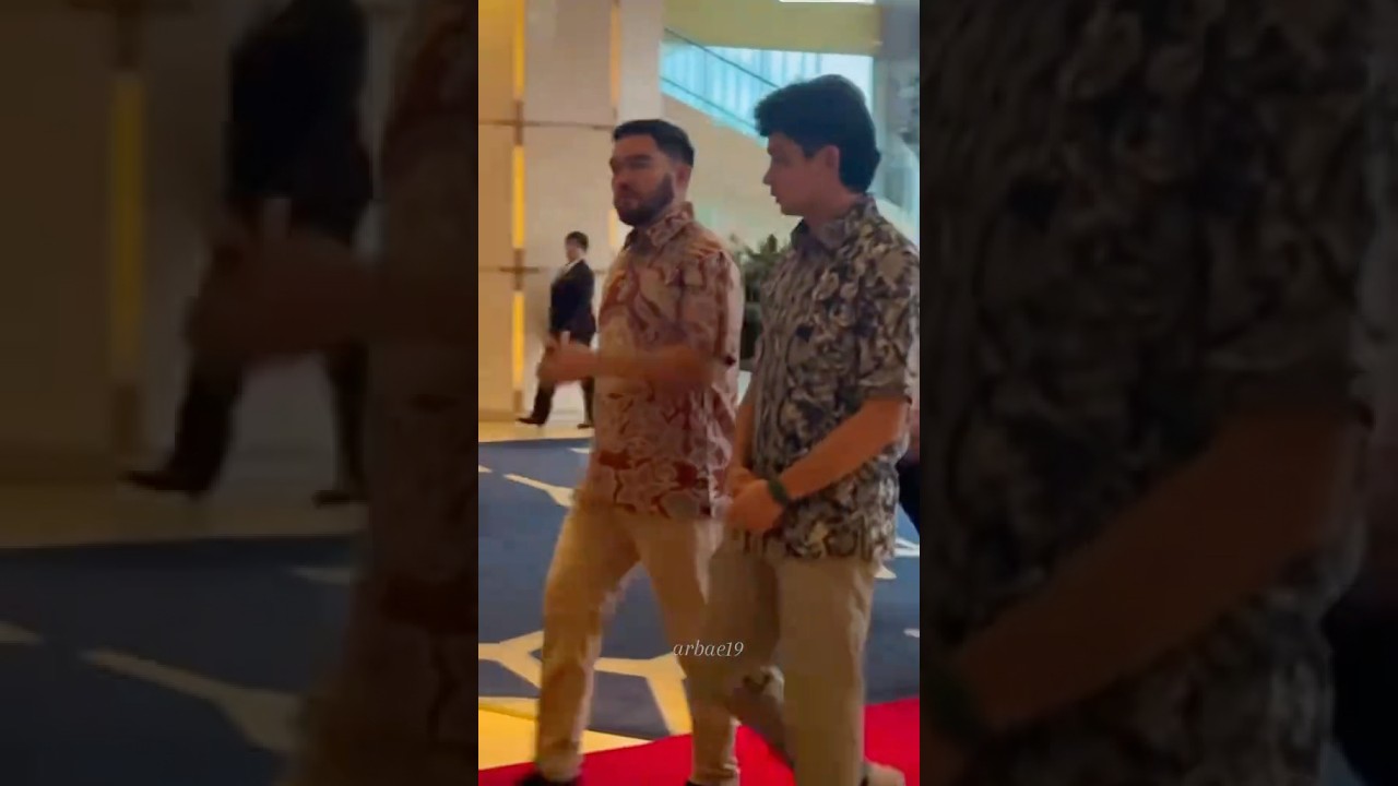 2 Putera di Raja ( Tengku Hassanal & Tengku Amir Shah