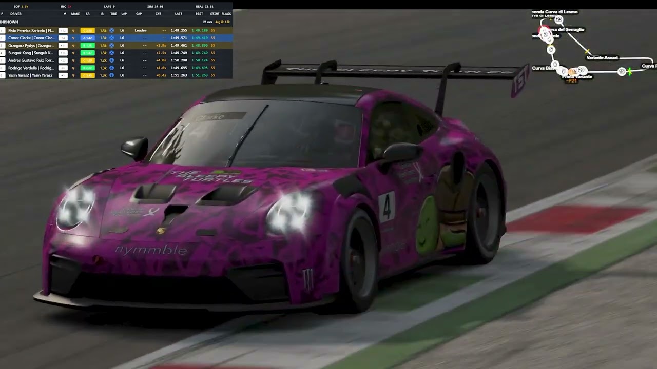 Porsche Cup By CONSPLIT - 2026 Season 1 - Round 6 - Monza - IRacing 