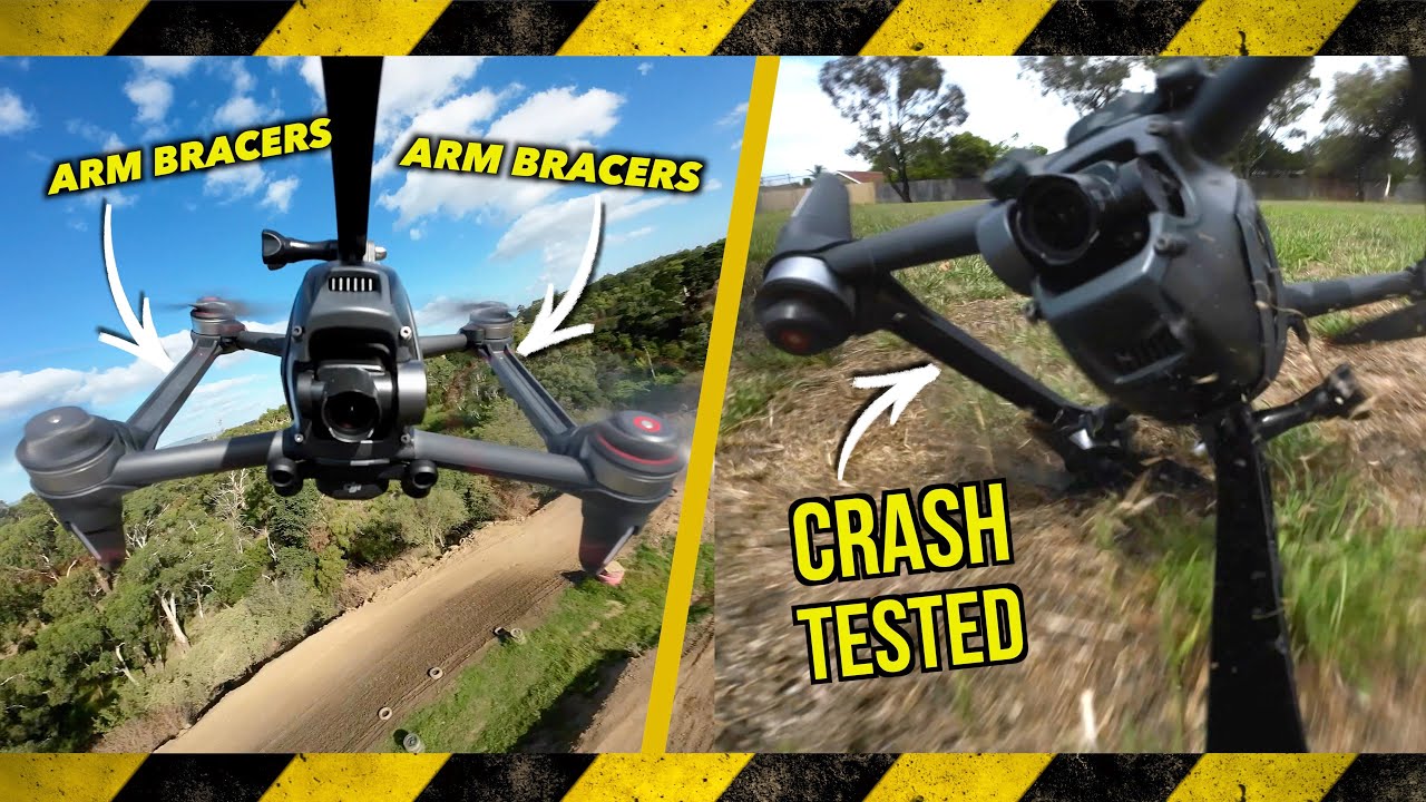 We CRASHED TESTED the DJI FPV Arm Bracers - Is it Worth it?