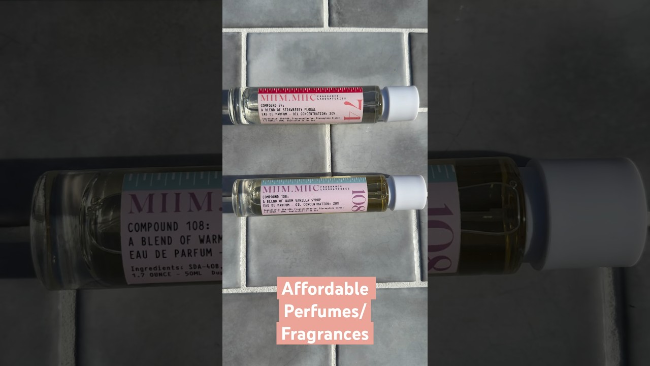 MIIM MIIC Affordable Perfume/Fragrance Dupes