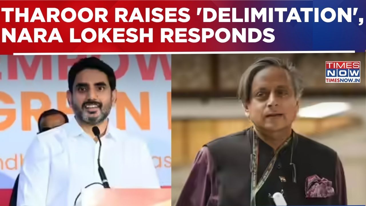 Tharoor Raises Delimitation Issue With 'Salary' Example, Nara Lokesh Gives Detailed Rebuttal