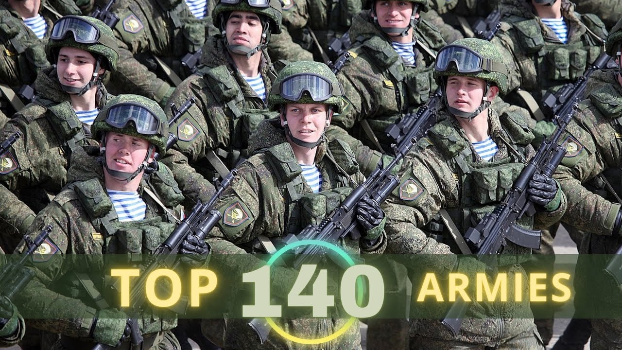TOP 140 Global Firepower 2022 | Military Power Ranking