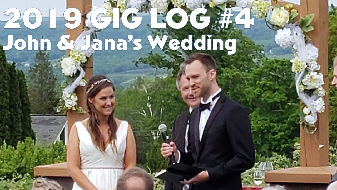DJ Gig Log: John & Jana's Wedding
