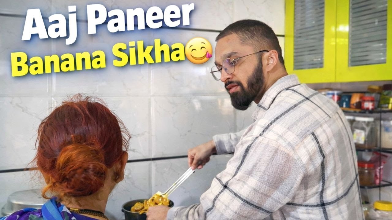Paneer Ki Sabji Banana Sikha | Naniji Se Baatein & Mumma Ke Saath Masti