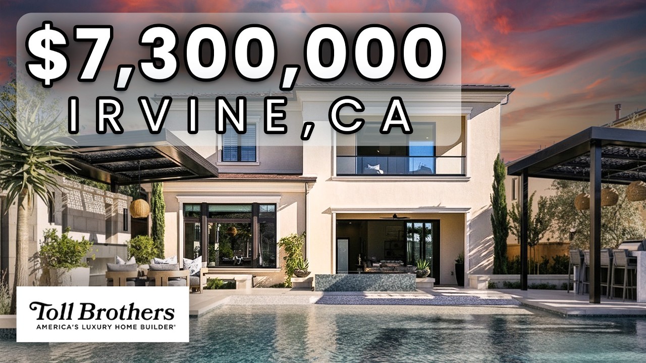 Inside LUXURY New Construction MULTIGENERATIONAL Home in IRVINE California with RESORT-STYLE Pool