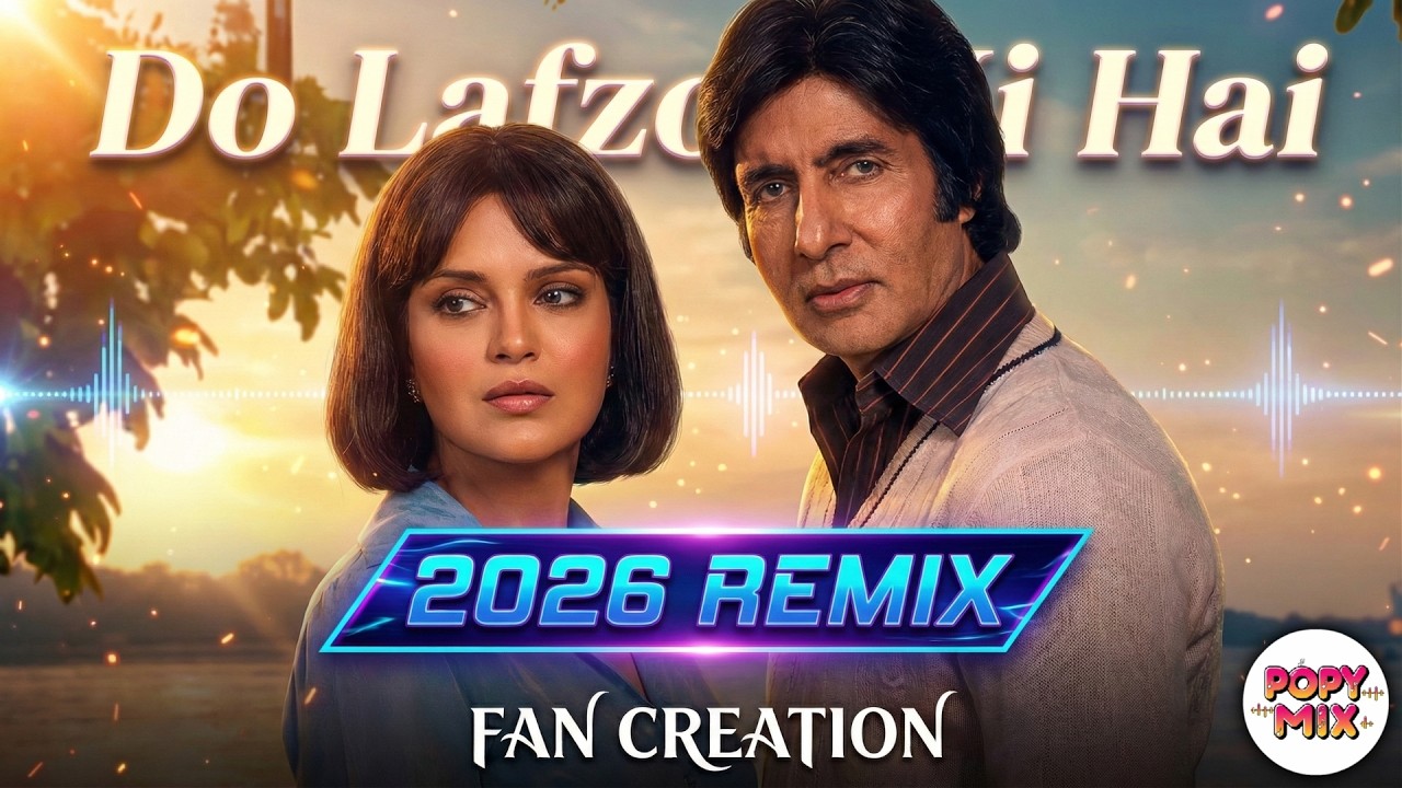 Do Lafzon Ki Hai - 2026 Remix | Amitabh Bachchan Zeenat Aman | POPYMIX 2 | Arijit Singh | Dil Chori