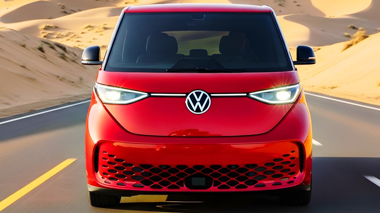 ⚡ Volkswagen ID. Buzz 2027 🚐🔥 &ndash; Kultowy elektryczny mikrobus powraca &ndash; inteligentniejszy, większy...