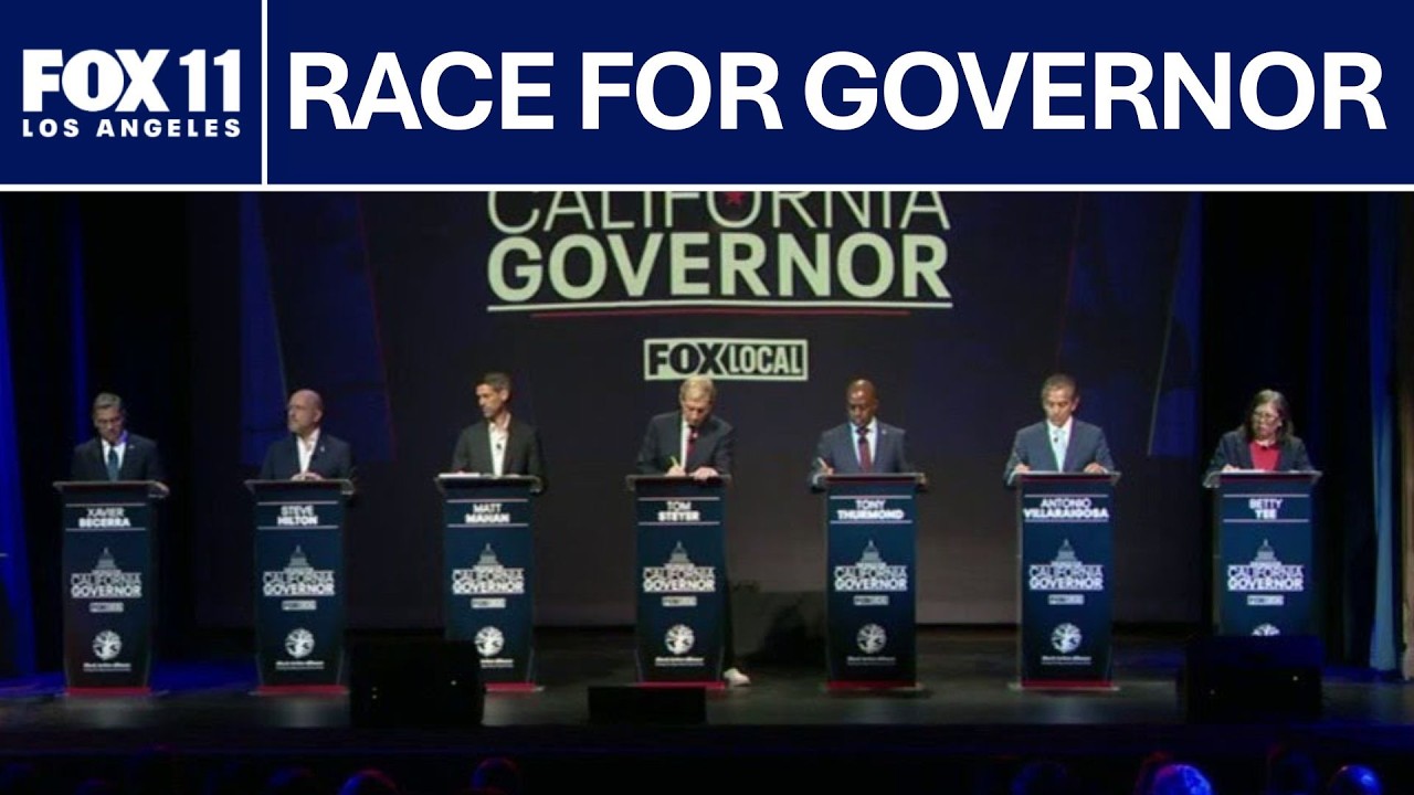 California gubernatorial share why you should vote for them | FOX 11 LA