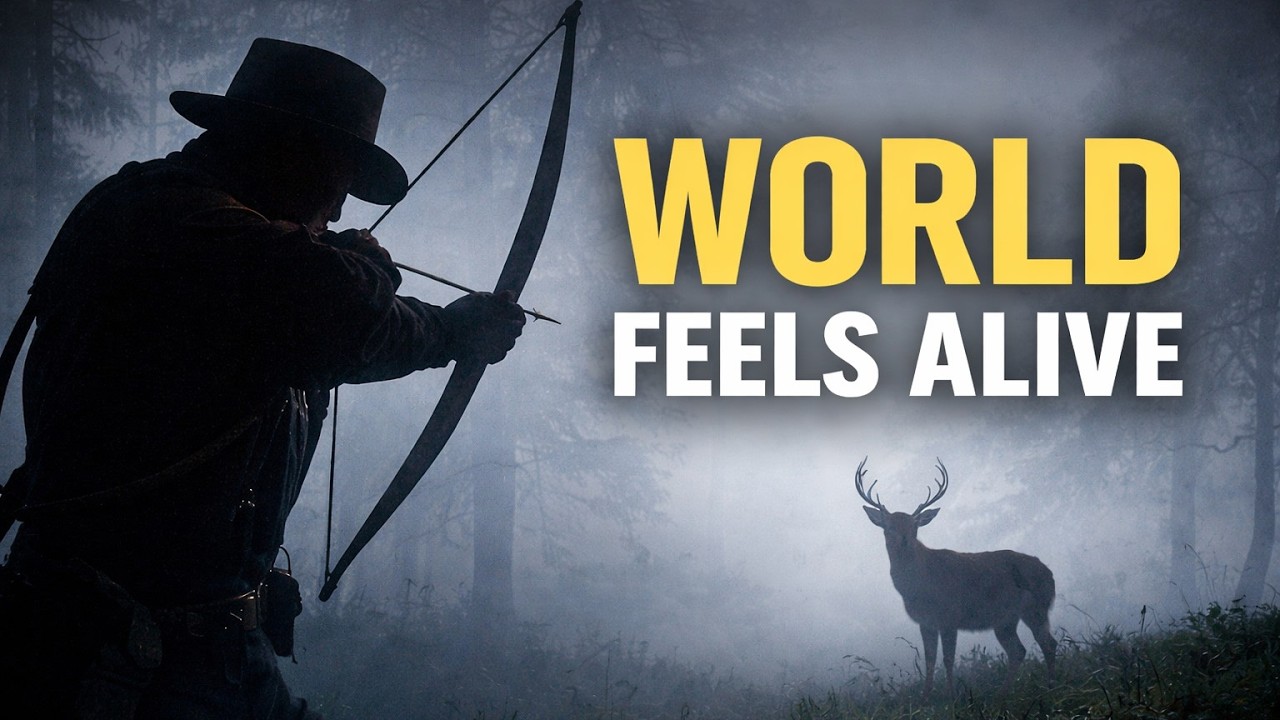 RDR2 World Feels Alive – Deer Hunting
