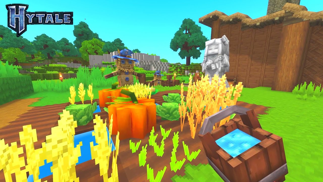 Farming and Fighting! - Hytale Gameplay - Part 3