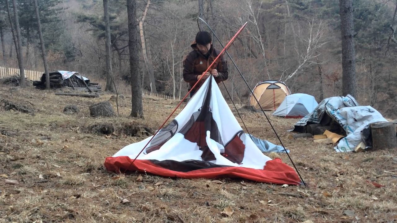 MSR 엘릭서 텐트 설치 동영상