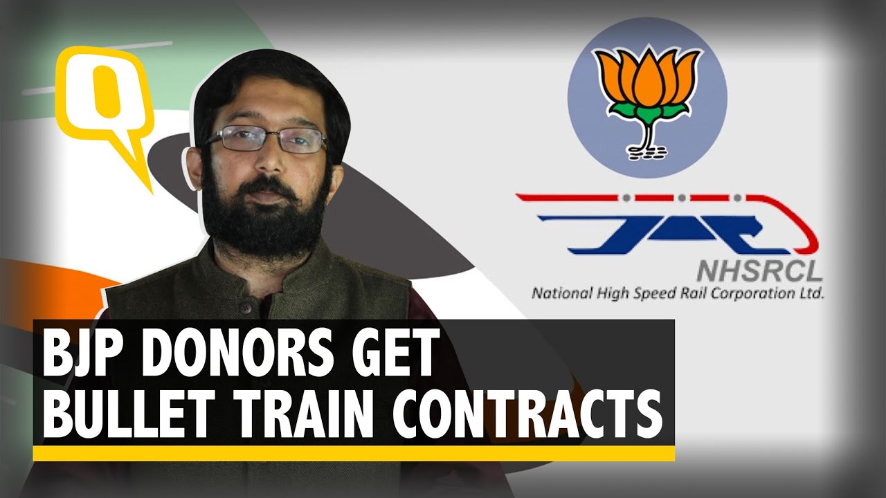 Firms That Funded BJP Got Mumbai-Ahmedabad Bullet Train Tenders | The Quint