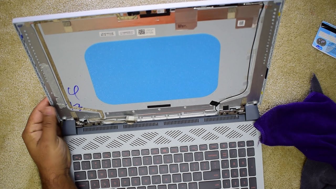 🛠️ Dell G15 5510 Laptop Screen Disassembly & Replacement