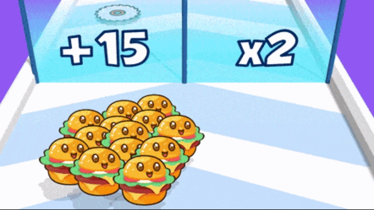 🍔Food Run Gameplay Walkthrough Part 2 – Crazy Eating Adventure (Android,iOS)