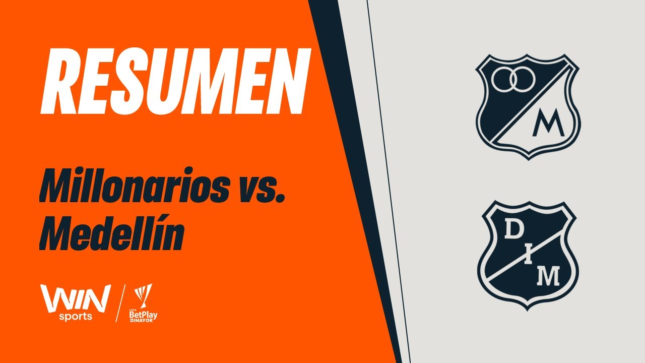 Millonarios vs. Medellín (resumen) | Liga BetPlay Dimayor 2026-1 | Fecha 4