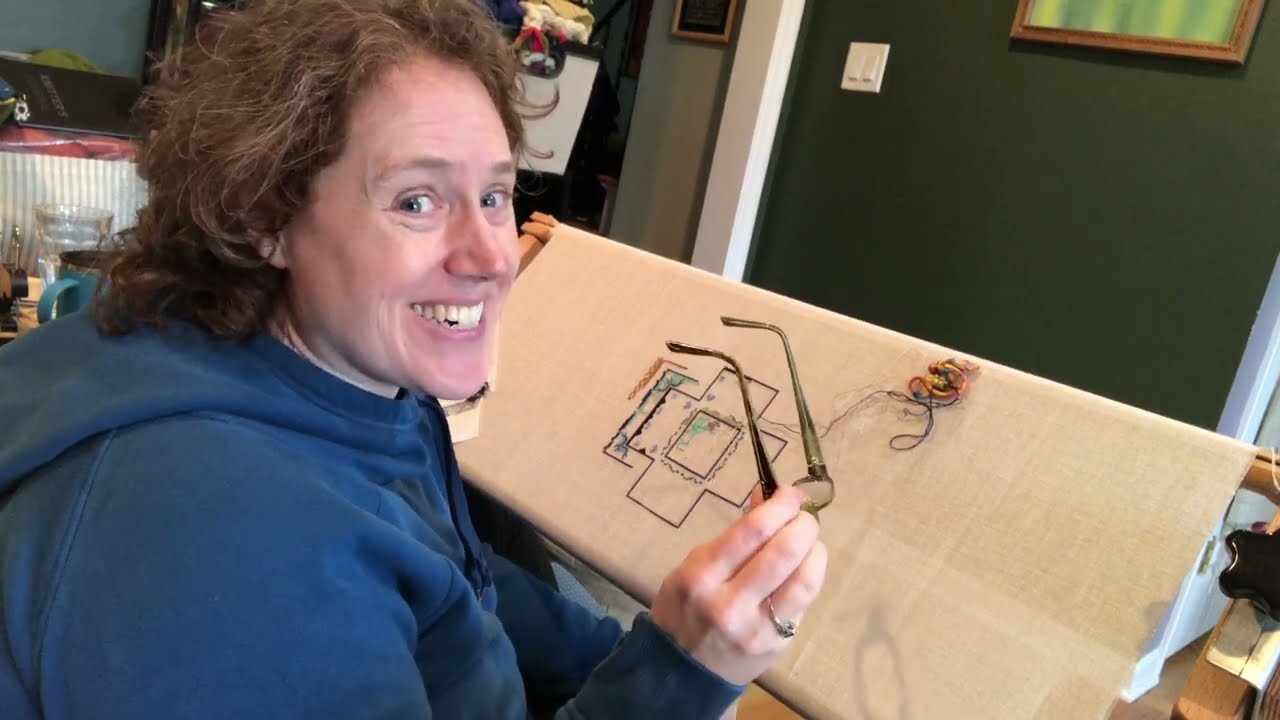 Stitch With Me #2:  Chatelaine Wednesday!