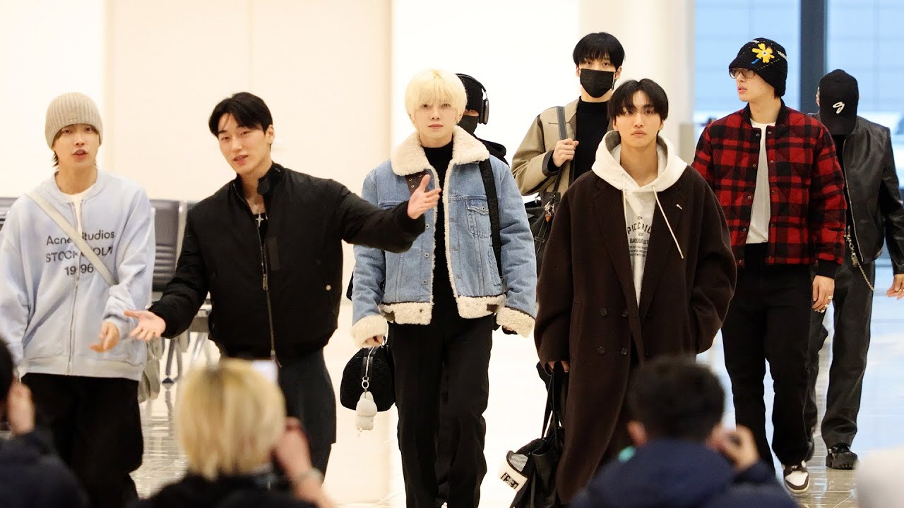ATEEZ (에이티즈) 출국 Departure 직캠 | 김포공항 • 251202