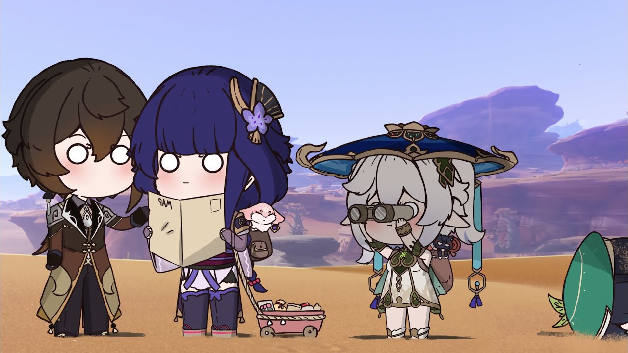 4 Archons went to Fontaine journey