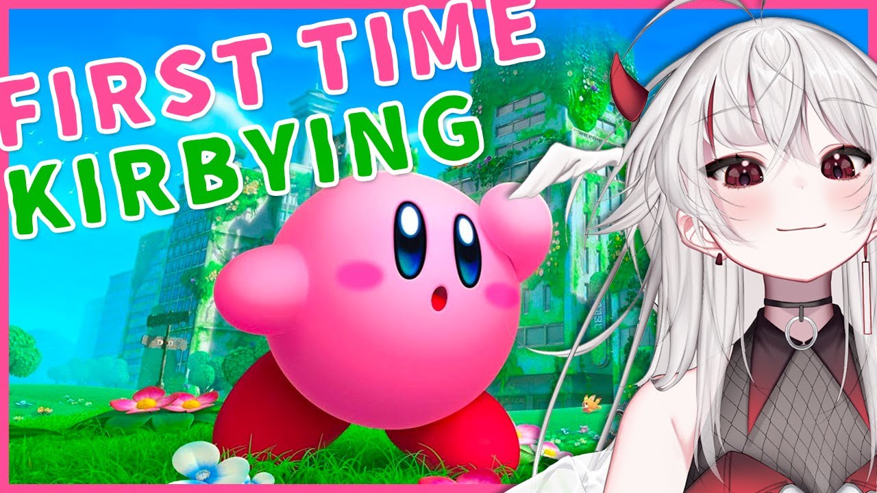 【 KIRBY FORGOTTEN LAND 】 First Time Kirby Player!! i heard you succ in this game...? 😳