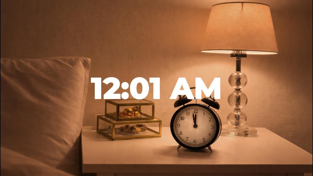 00:01 AM - Stay Awake, Gently | Lofi Playlist | Late Night Room
