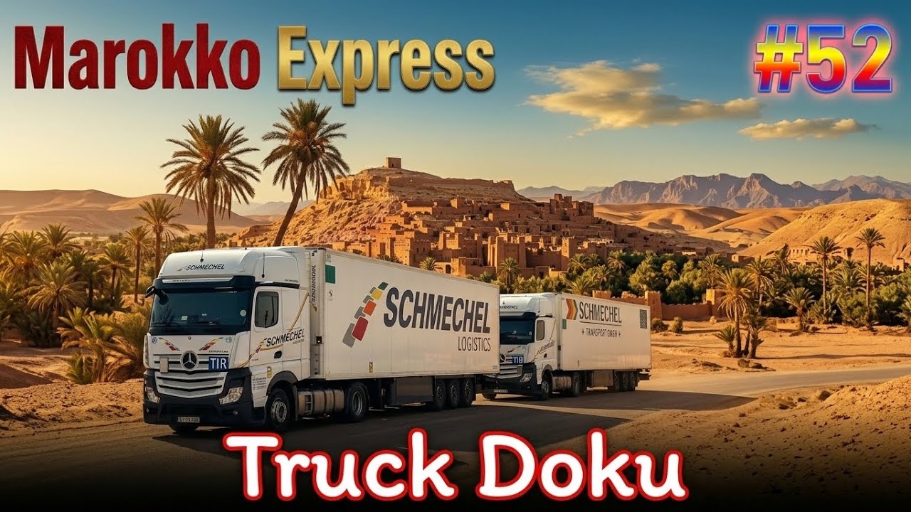 Marokko Express internationaler Fernverkehr Afrika TIR I Andy on Tour Folge 52
