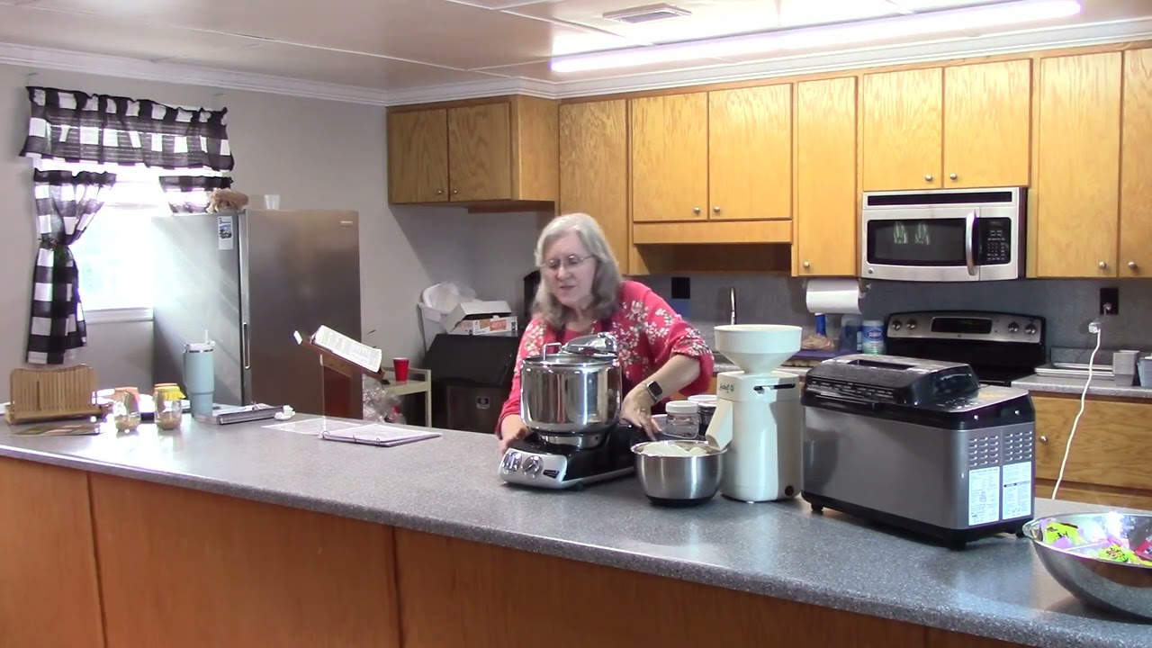 How to make fresh ground wheat bread