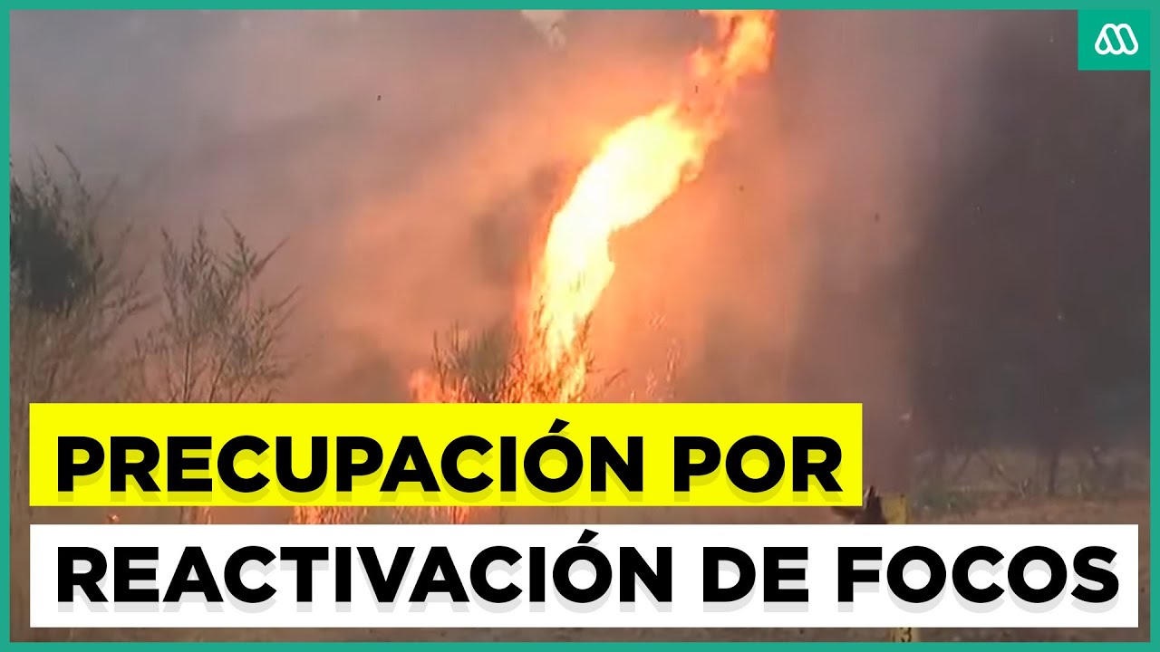 Alerta por reactivación de incendios en varias partes del sur