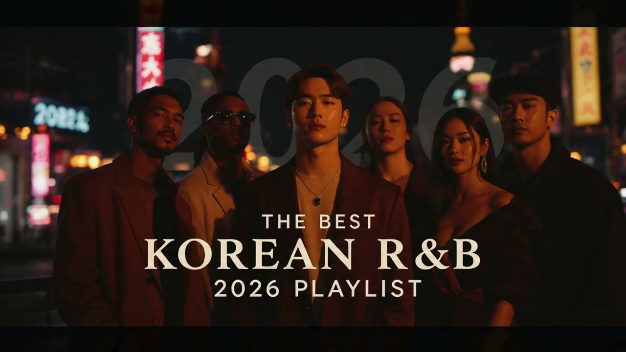 {The Best Korean R&B 2026 Playlist Vol 1]Best late night/Calm/Cozy/Chill/After Work