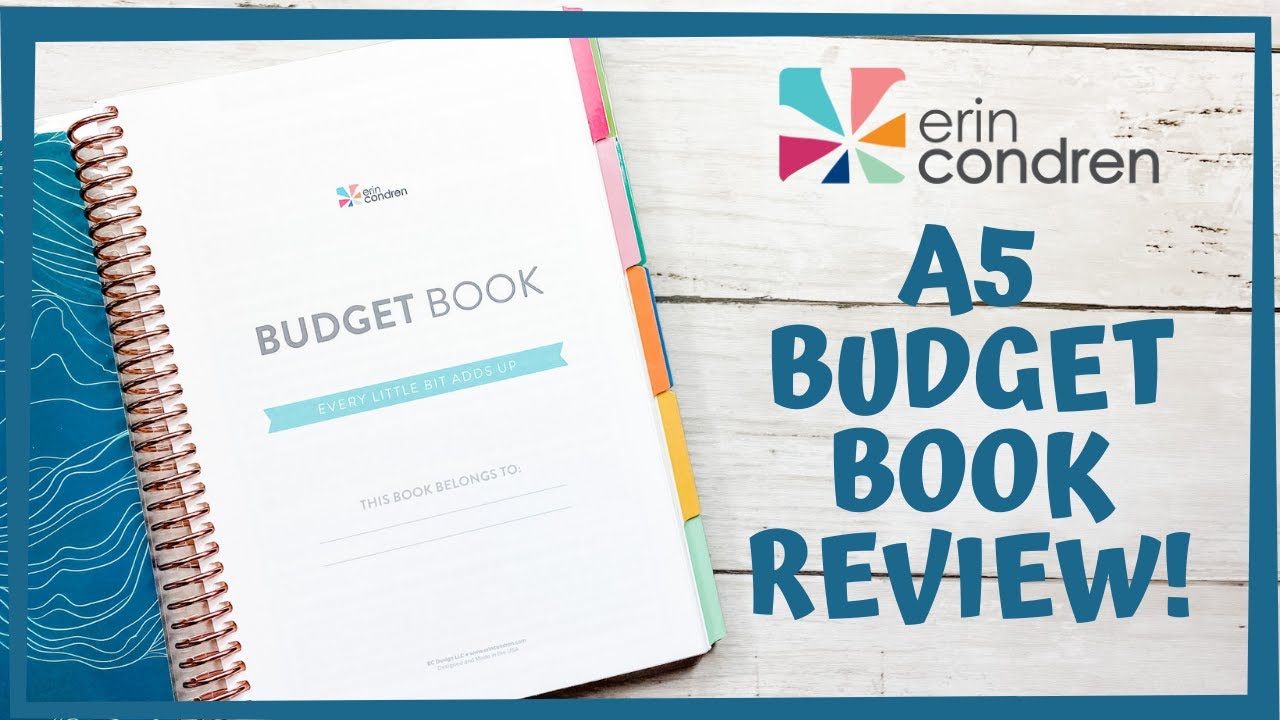 A5 Budget Book Review! | Erin Condren