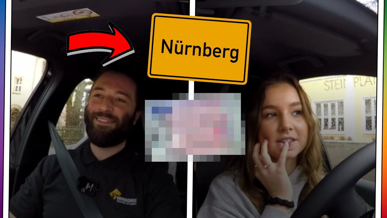 Nina's letzte FAHRSTUNDE! - Fahrschule Stumpf