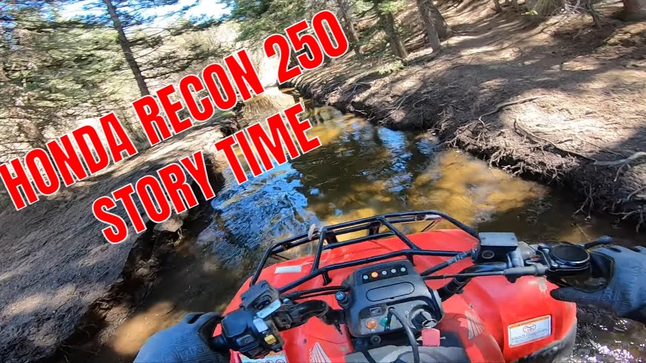 ATV Story - Test riding the Honda Recon 250 in 717 Trail