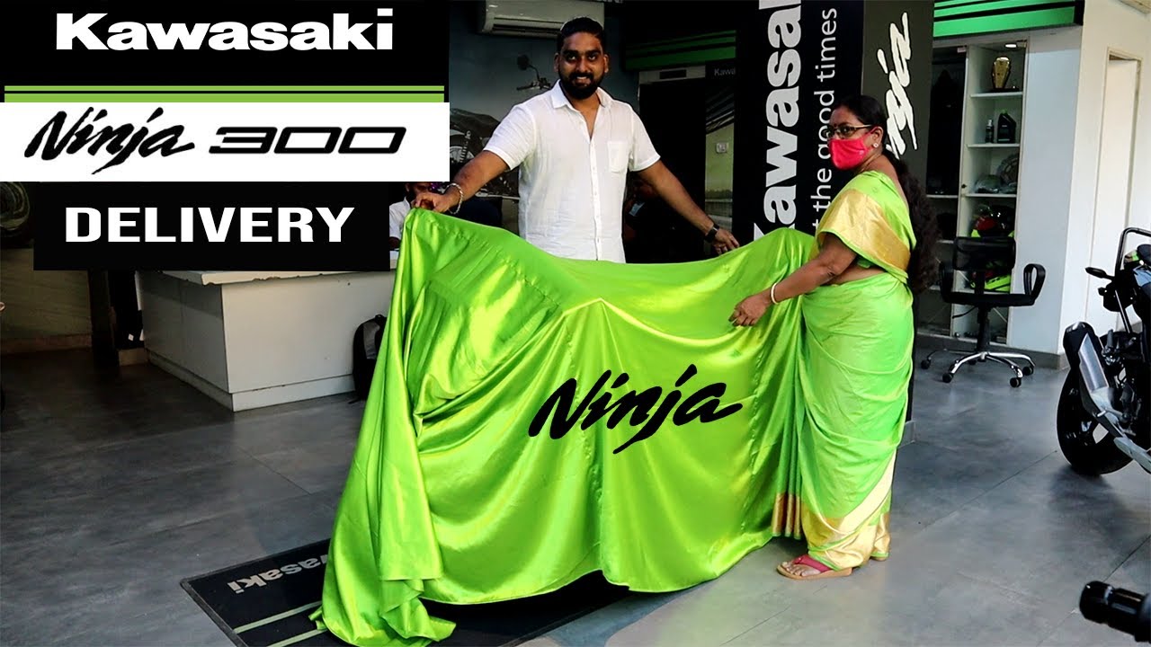 Ninja 300 2021 BS6 delivery | Best in class | ZX10R inspired color | KRT edition