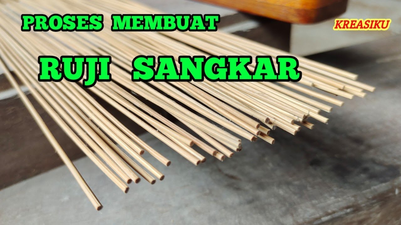 Proses MEMBUAT RUJI SANGKAR