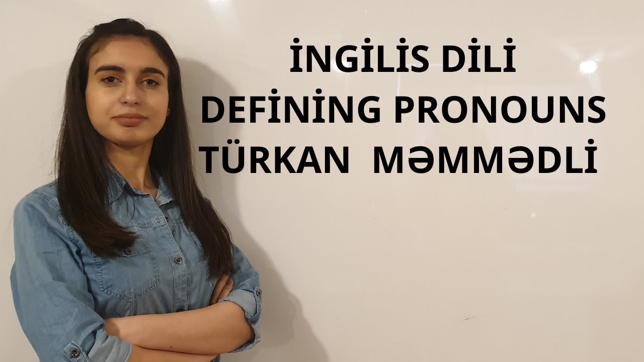 İNGİLİS DİLİ (Defining Pronouns OTHER)