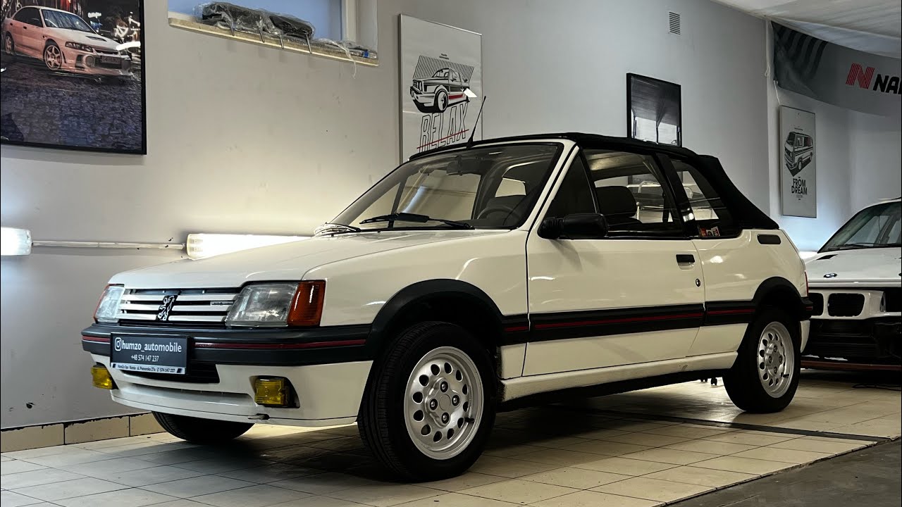 NIEDOSTĘPNY - Peugeot 205 CTI Cabriolet Youngtimer prezentacja sprzedaży FOR SALE