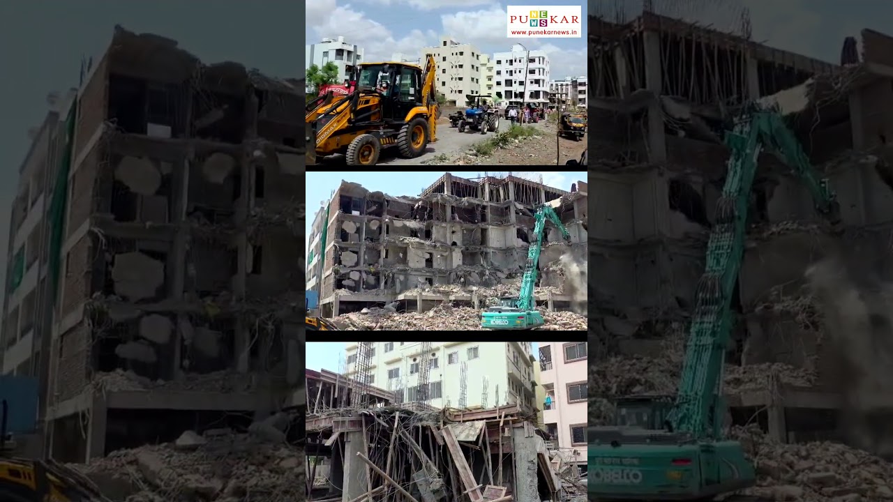 PMC Cracks Down on Illegal Constructions in Wagholi