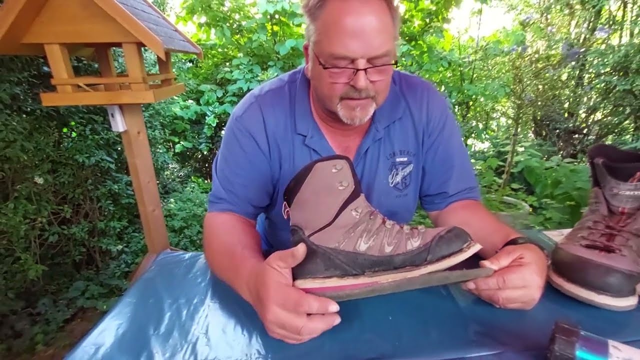 Watschuhe Filzsohle wieder ankleben + Infos
