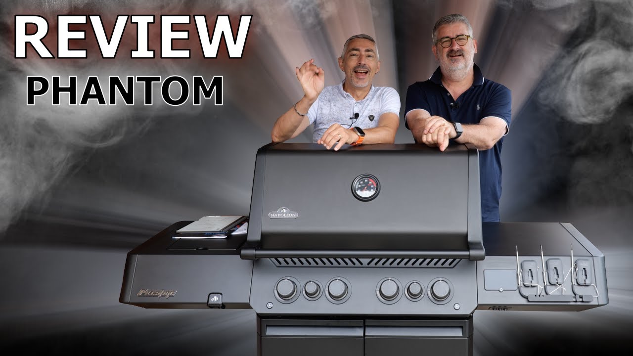 Review du barbecue Napoléon Prestige 500 Phantom connecté !