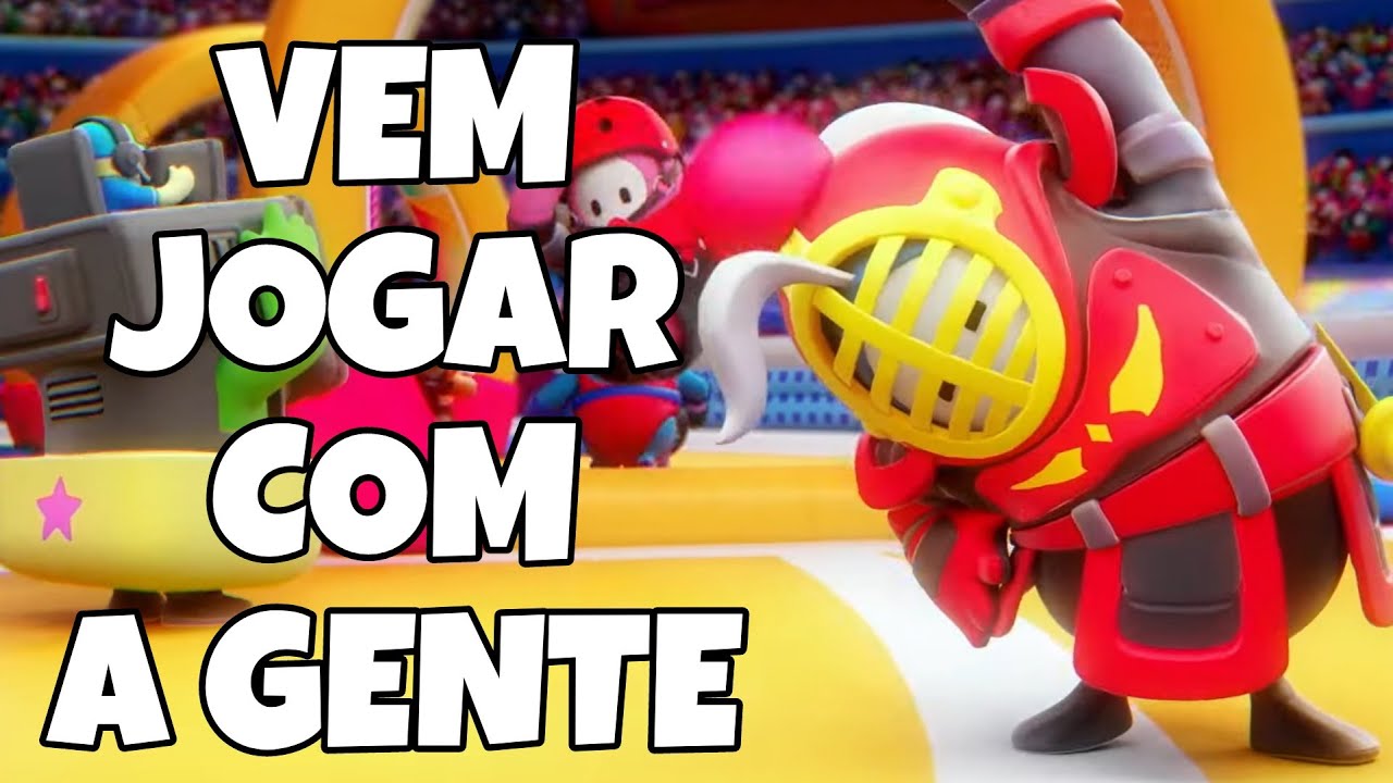 Fall Guys com os Inscritos