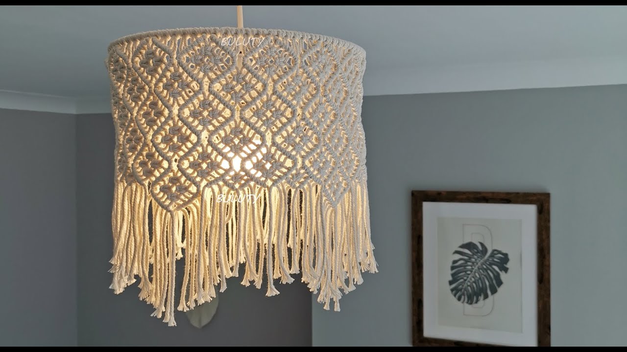 Buluty - How we make our beautiful Macrame Chandelier