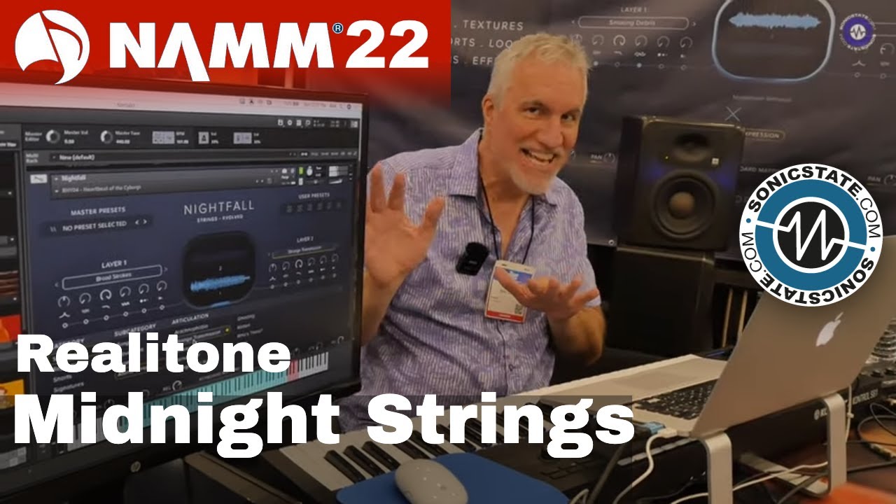 NAMM 22: New Realitone Nightfall String Library