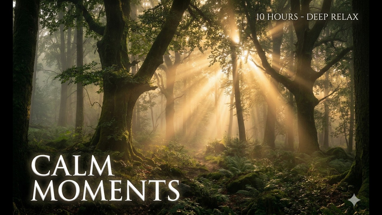 10 HOURS of Deep Forest Relaxation 🌳 Musica per Dormire e Rilassarsi | Calm Moments