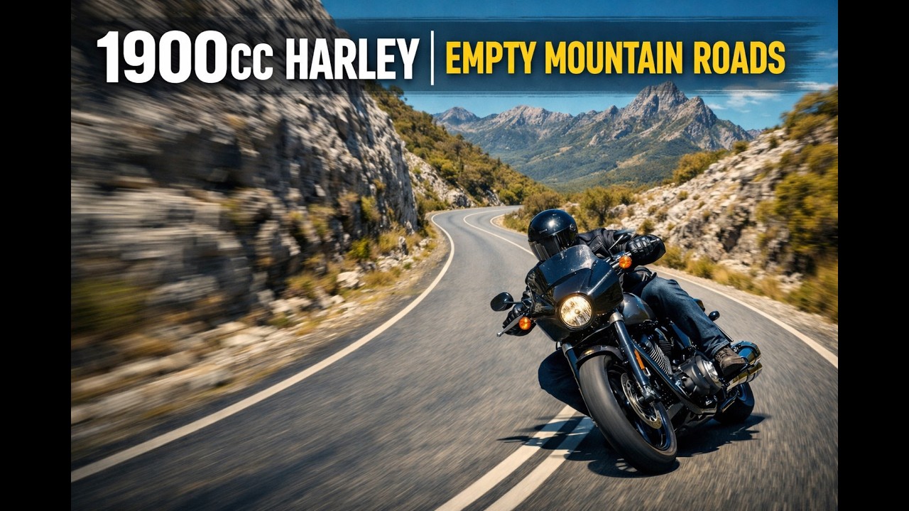 No Traffic. Just a 1900cc Harley on Tasmania’s West Coast Roads